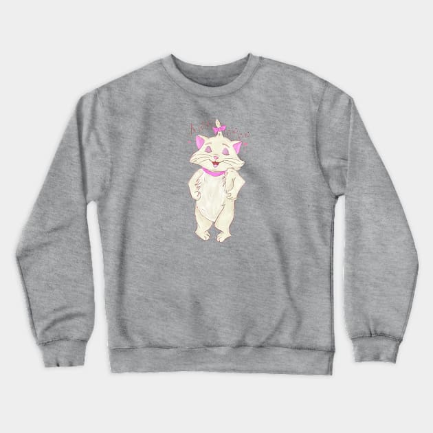 Arrikitikitiki Aristocats Crewneck Sweatshirt by Rosbel